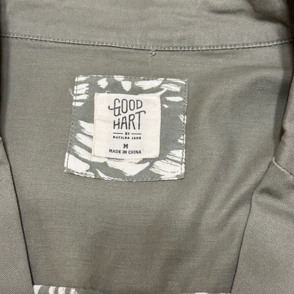 NWOT Matilda Jane Good Hart Austin Cargo Jacket, Green, Women’s Medium - Picture 8 of 10